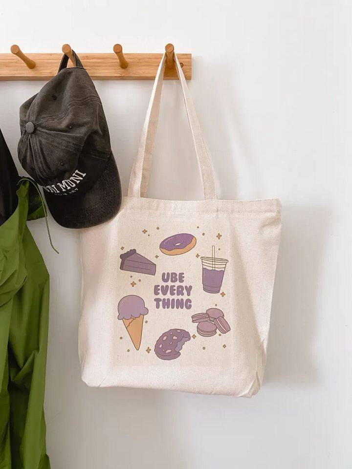 Ube Everything Canvas Tote Bag product image (1)