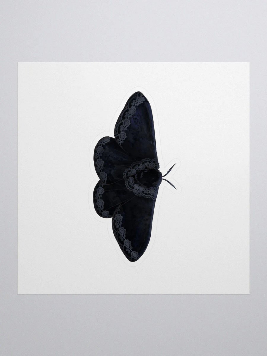 Gothic Lace Moth Sticker product image (2)