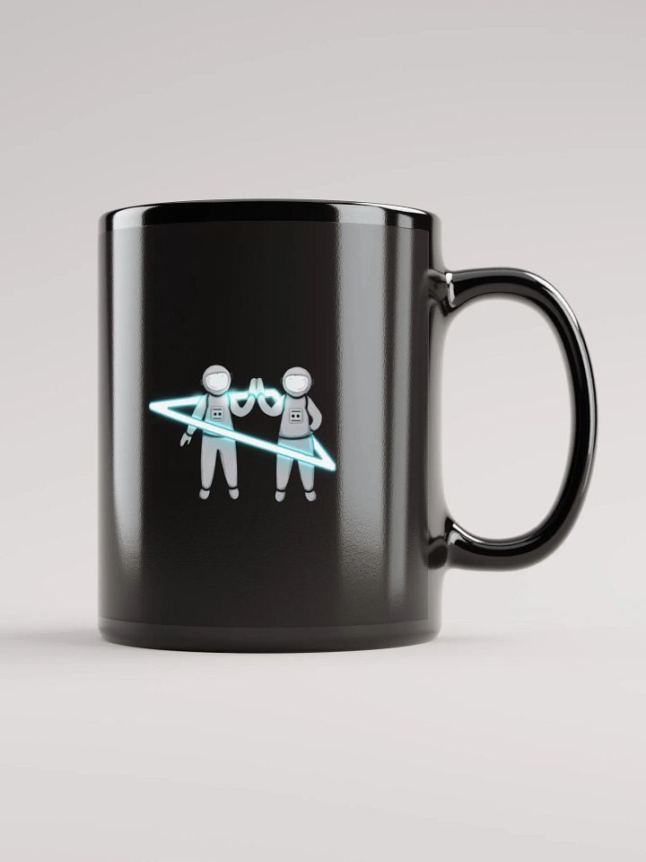 OkayishAF 11oz Black Mug - High Five product image (1)