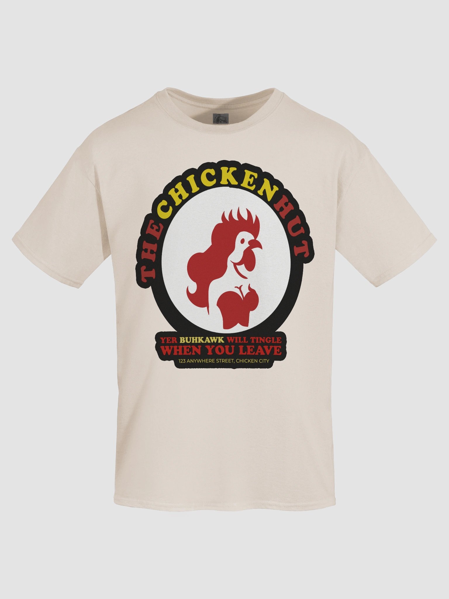 'Yer Buhkawk Tingle' Chicken Hut Lite Tee product image (7)