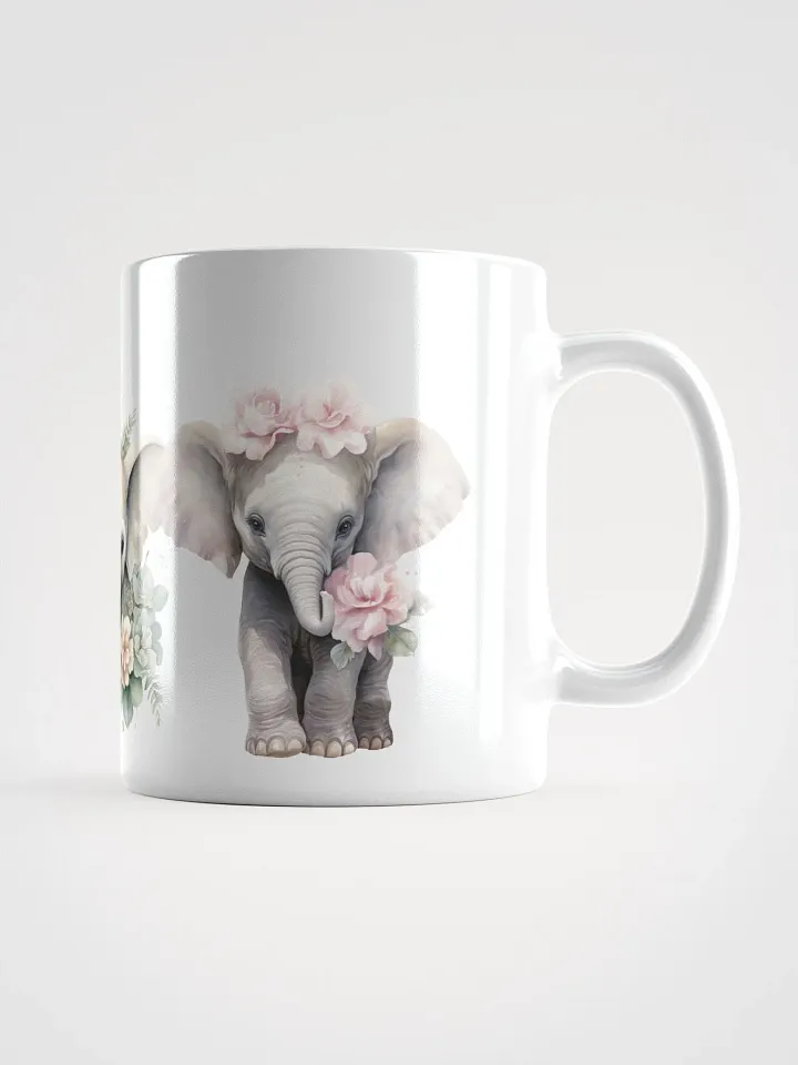 Elephant Blooms Mug product image (1)