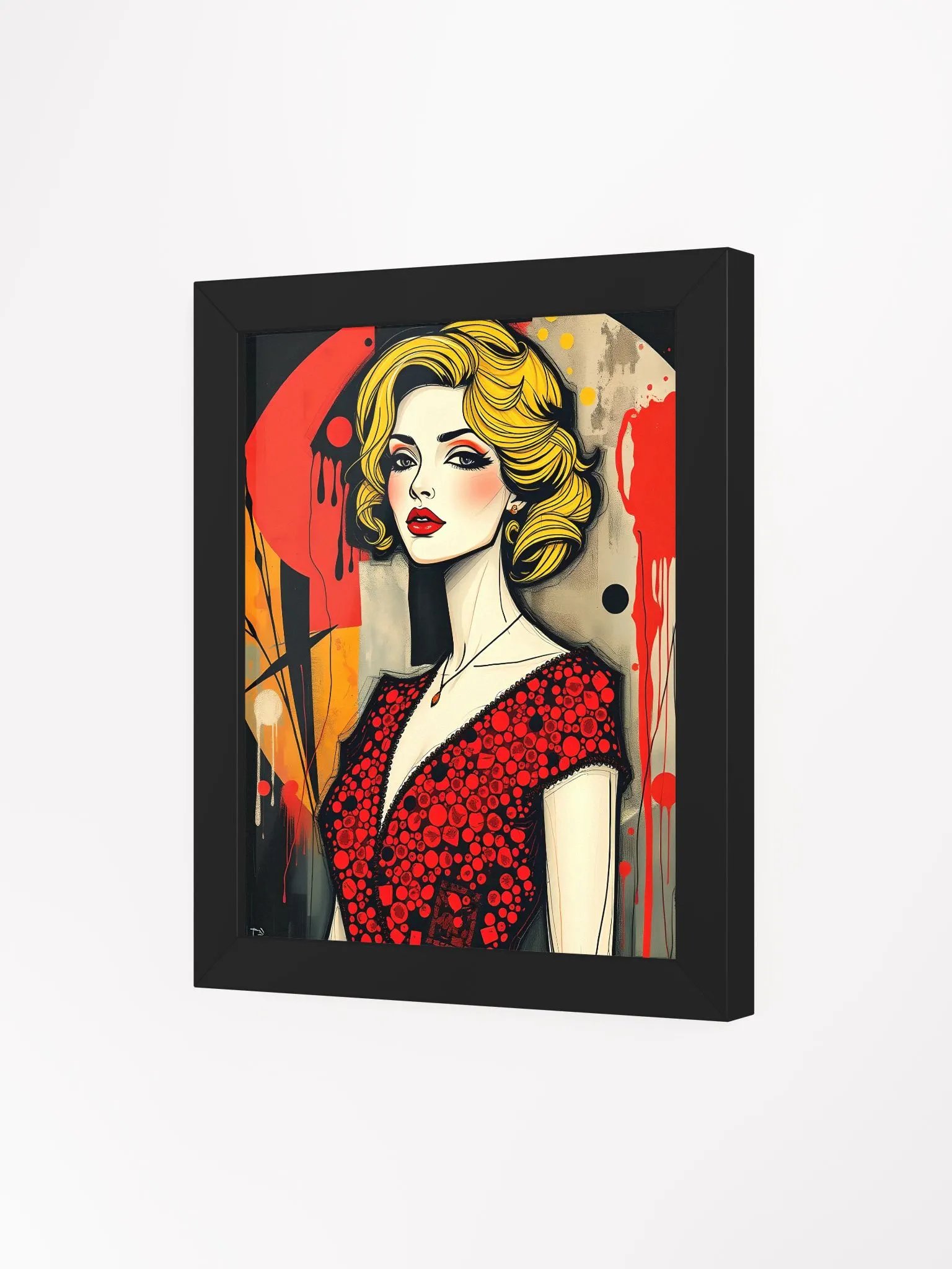 Vibrant Ayous Wood Framed Matte Poster product image (14)
