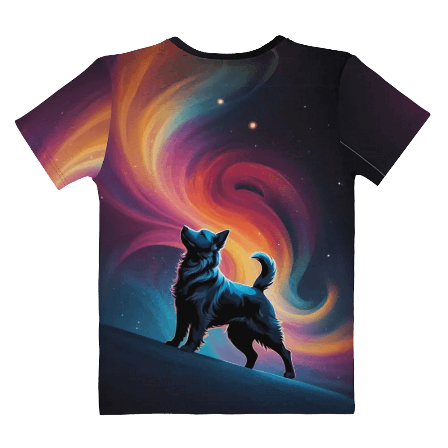 I Love My Personal Stalker Dog All Over Print T-shirt product image (9)