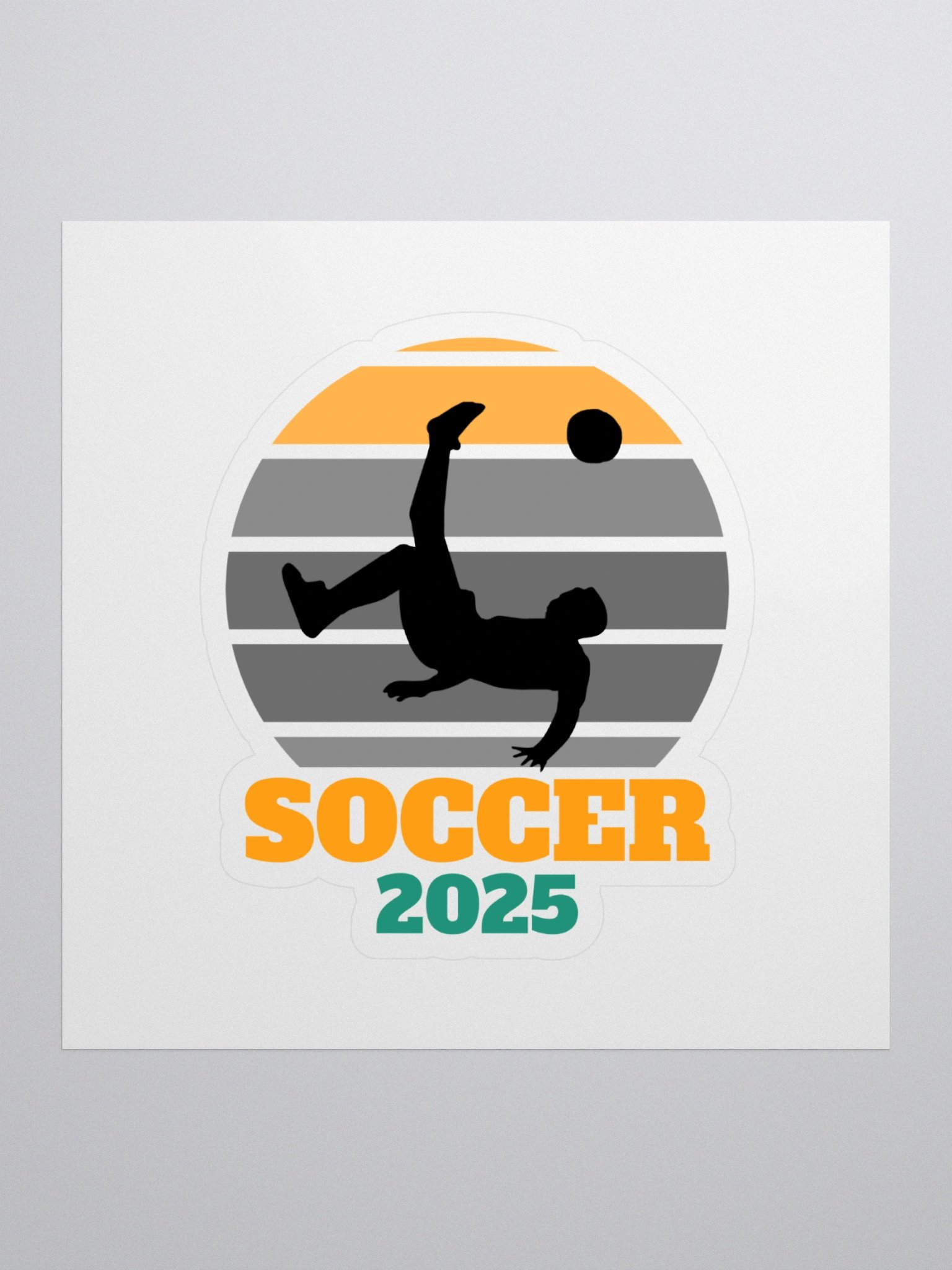 Soccer 2025 Kiss Cut Stickers product image (1)