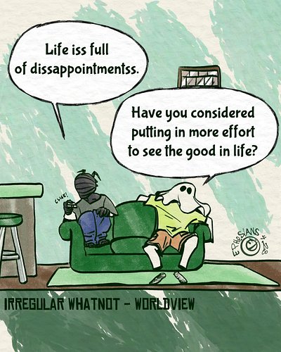 Irregular Whatnot – Worldview

Have you done your breathing exercises today? I kid, but it's important to take the time to un...