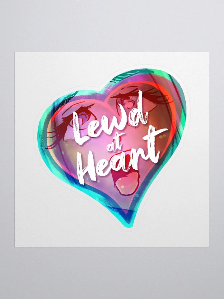 Lewd at Heart Sticker product image (1)