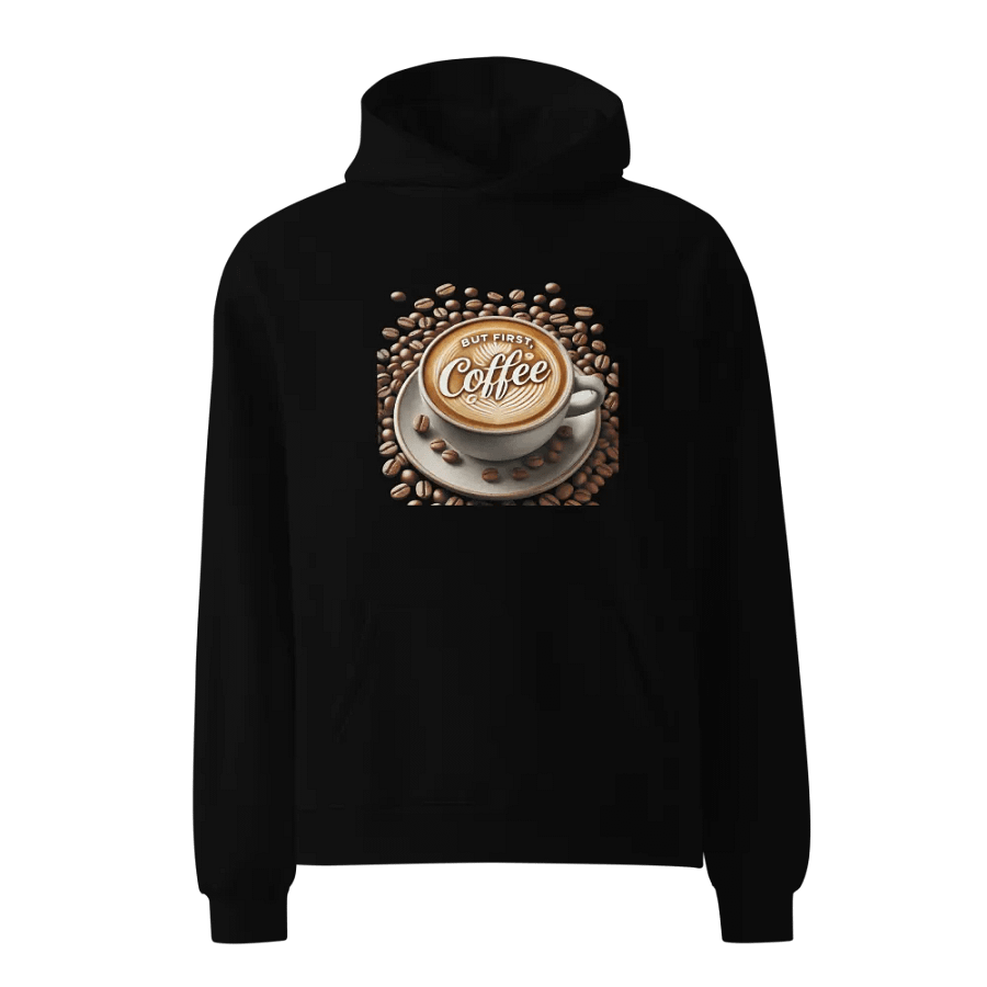 Latte Love Oversized Hoodie product image (1)