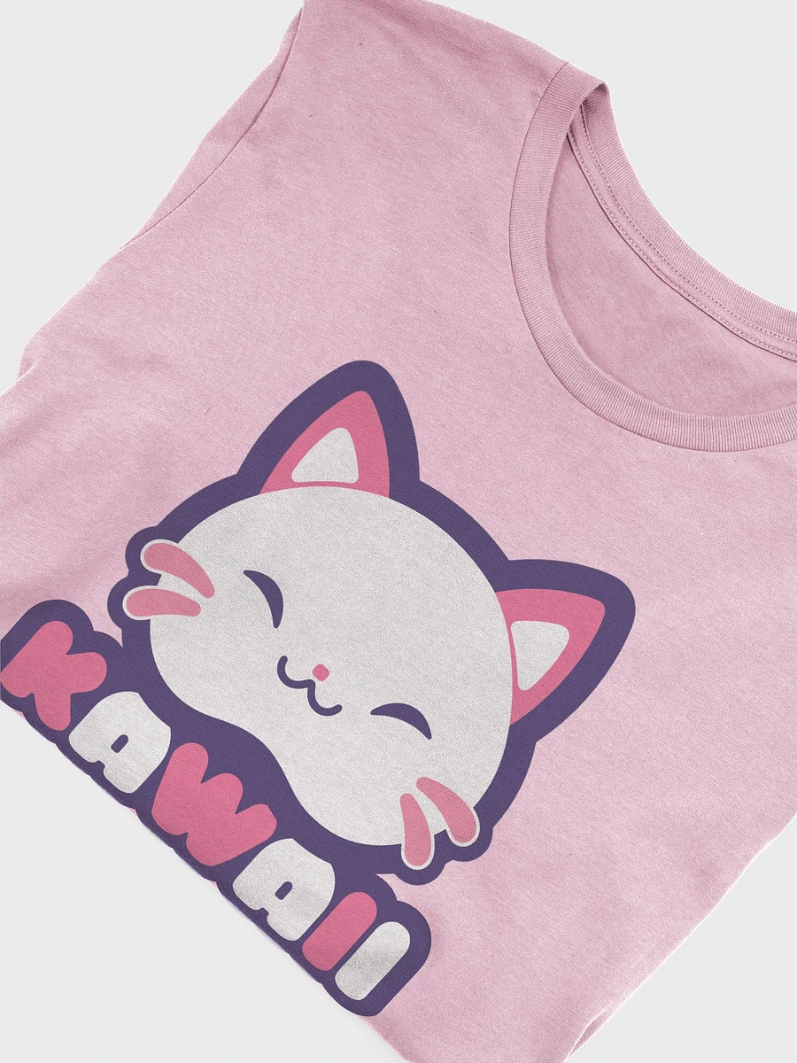 Kawaii Cat Pink T-Shirt product image (6)