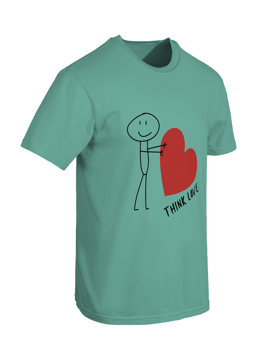 Think Love Heavyweight T-Shirt product image (88)