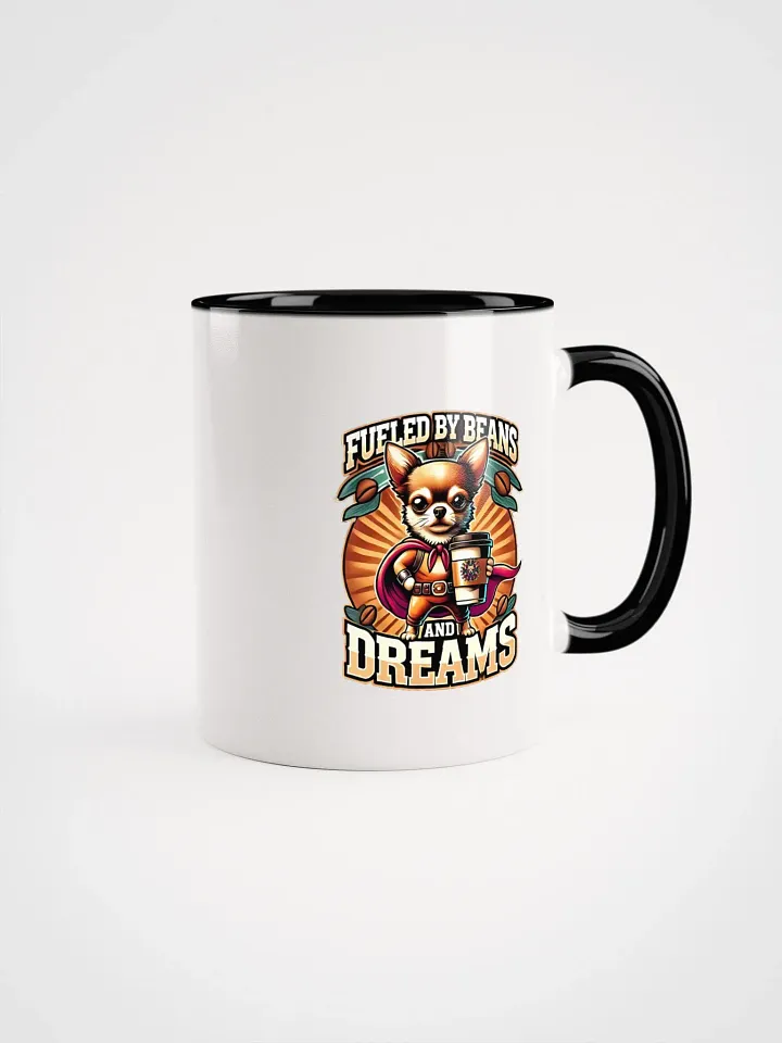 Chihuahua Charge: Fueled by Beans and Dreams Mug product image (6)