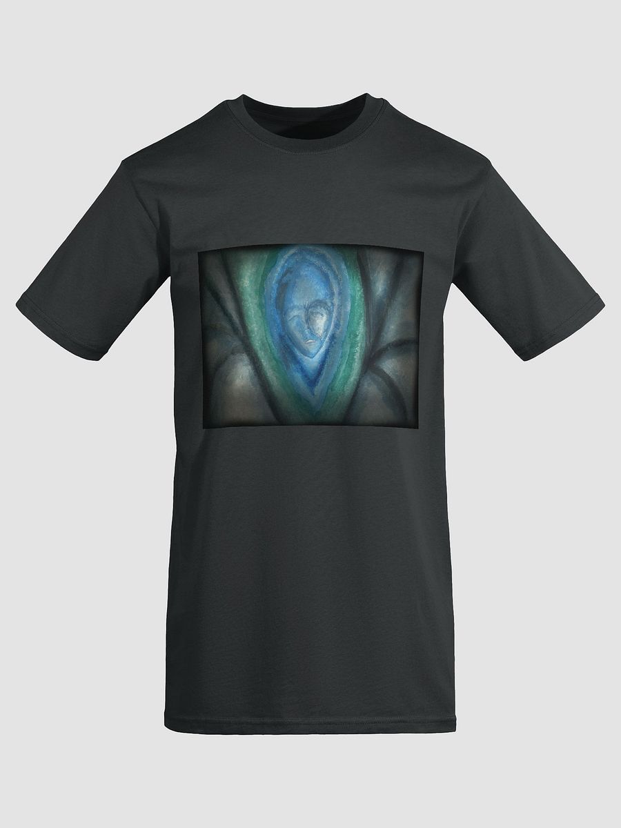Dreamlike Blue Abstract Face Tee product image (1)