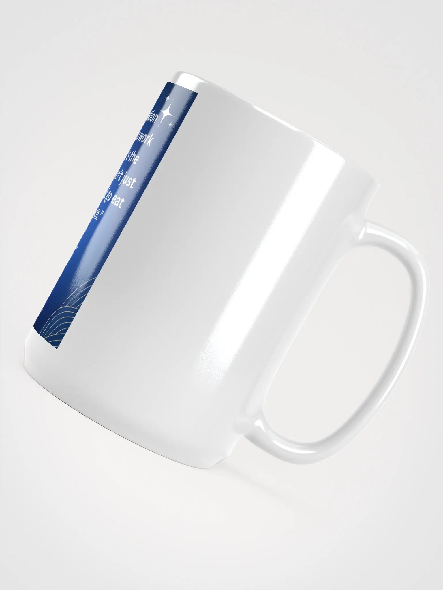 "Visualization works if you work hard. That’s the thing. You can’t just visualize and go eat a sandwich." MUG product image (5)