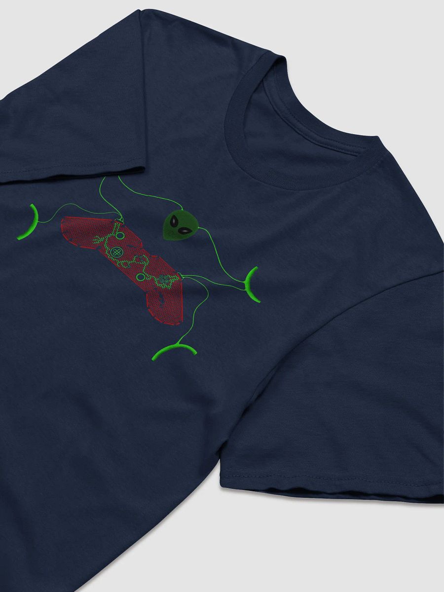 Galactic Circuitry Alien T-Shirt product image (3)