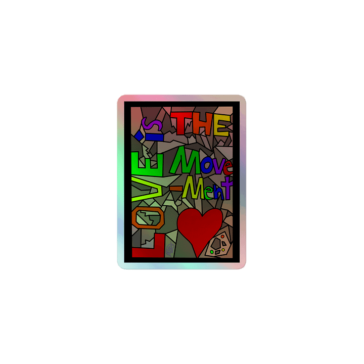 Love Is The Movement: Rainbow (Holo-Stickers) product image (1)