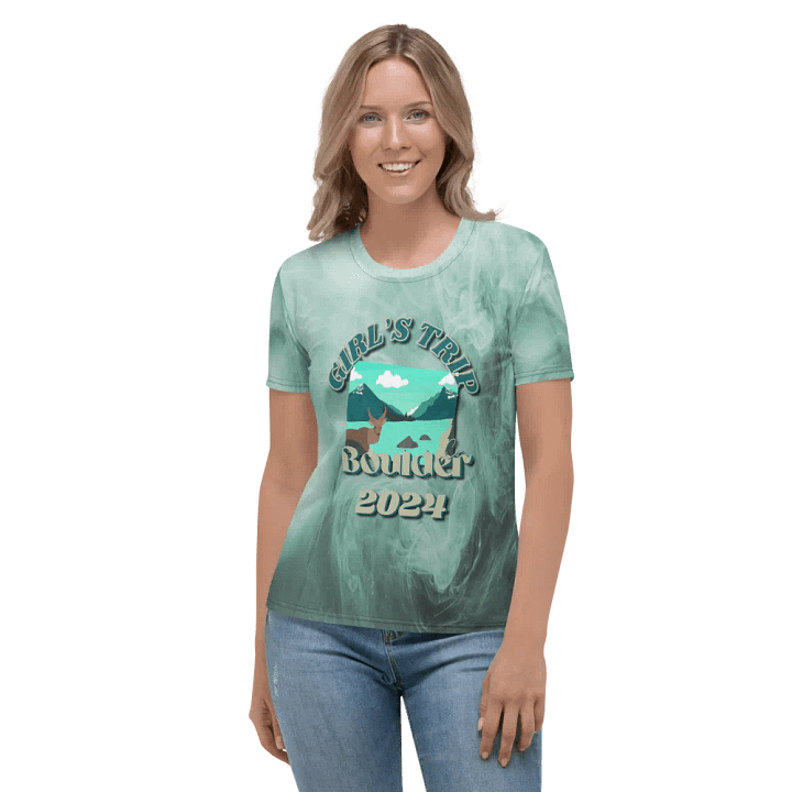 Girls Trip Boulder Co 2024 All Over Print T-shirt product image (2)