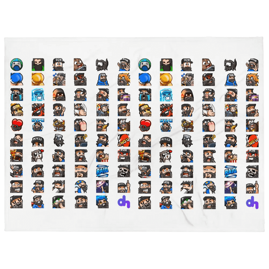 Emote Throw Blanket product image (1)