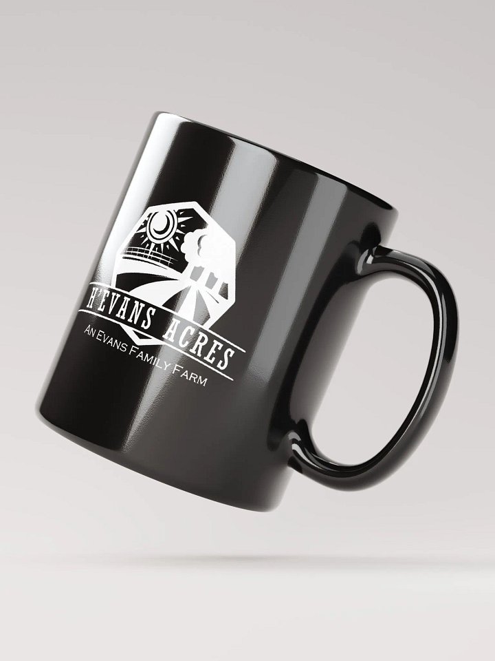 H'Evans Acres Black Mug product image (2)