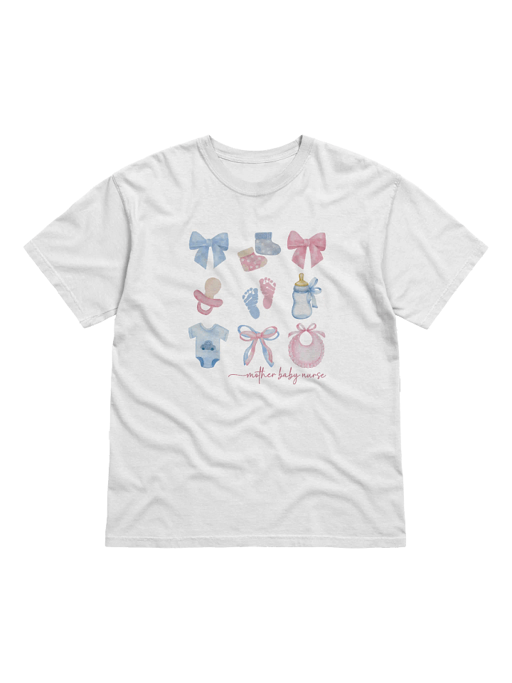 Personalized Coquette Style Nurse/Crew T-Shirt (Homemade) product image (4)