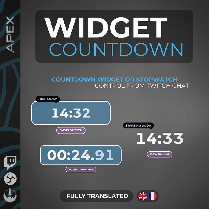 Widget Timer Twitch product image (1)