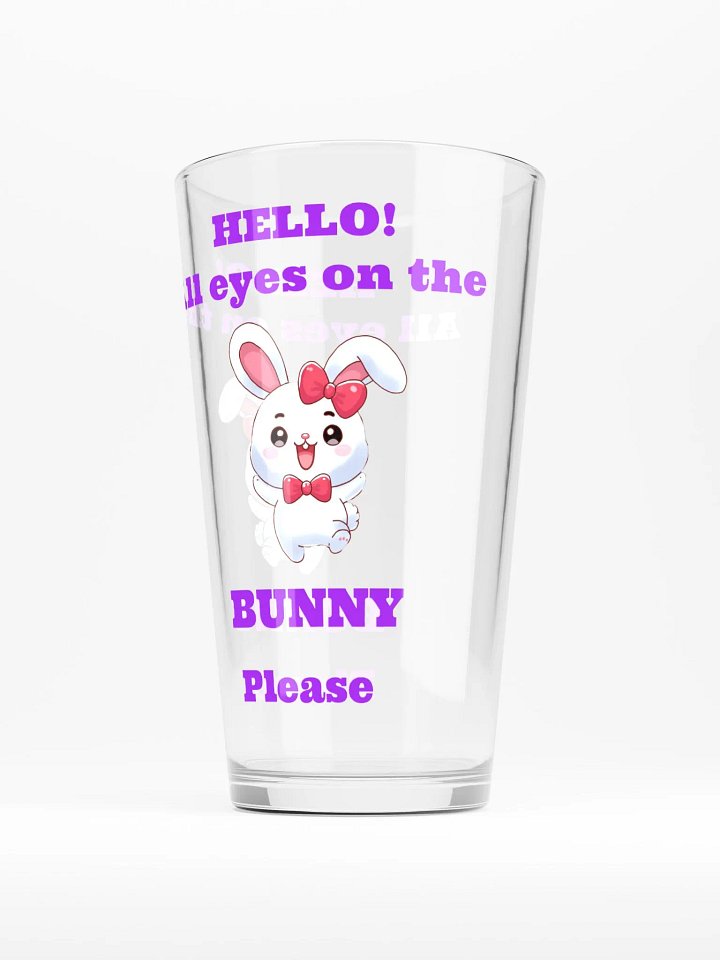 All eyes on the BUNNY Pint Glass product image (2)