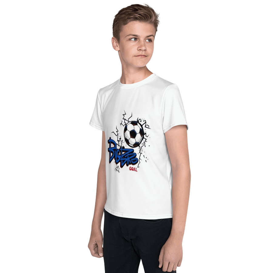 Kids Youth Crew Neck T-Shirt Big Bro Slogan All-Over Print product image (3)