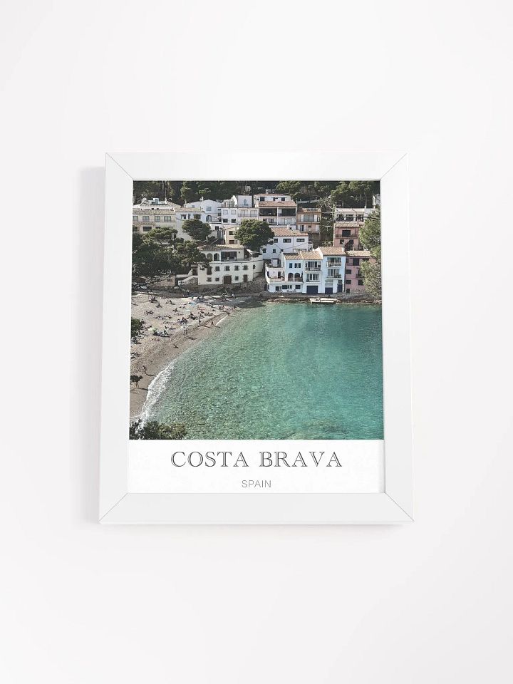 Costa Brava Cala Sa Tuna - Framed High-Quality Matte Poster product image (1)