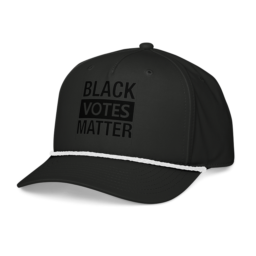 Black Votes Matter Rope Cap product image (5)