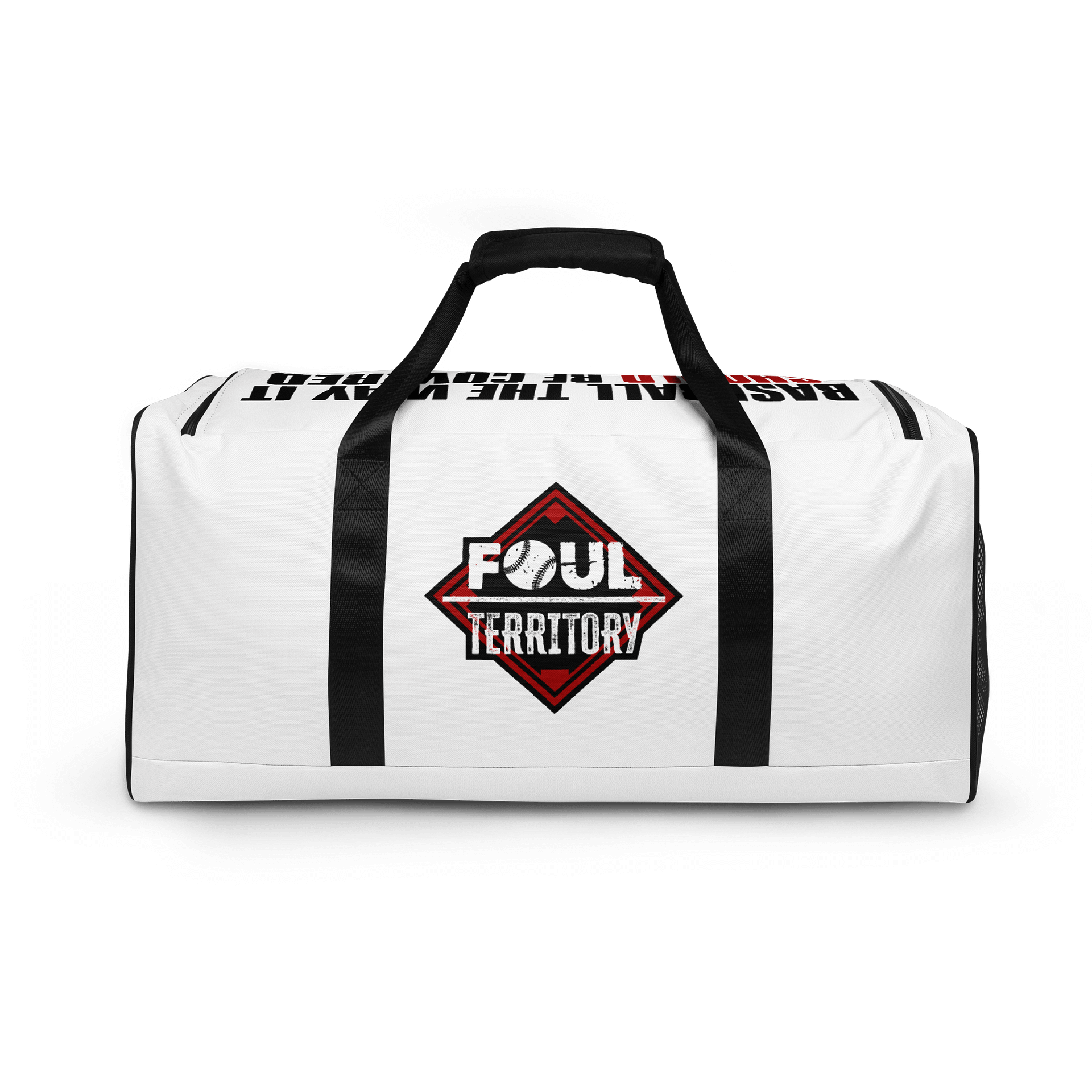 Foul Territory White Duffle Bag product image (1)