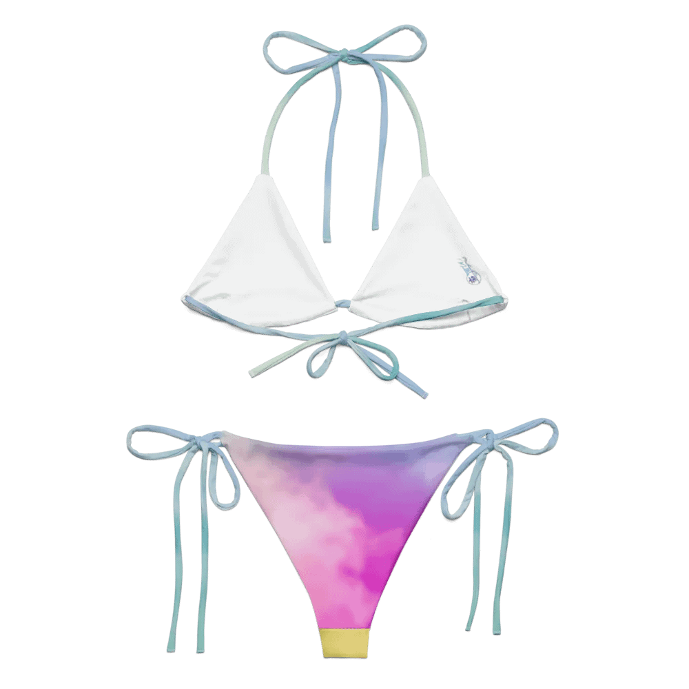 Blur cloud rainbow Design String Bikini - V3 product image (5)