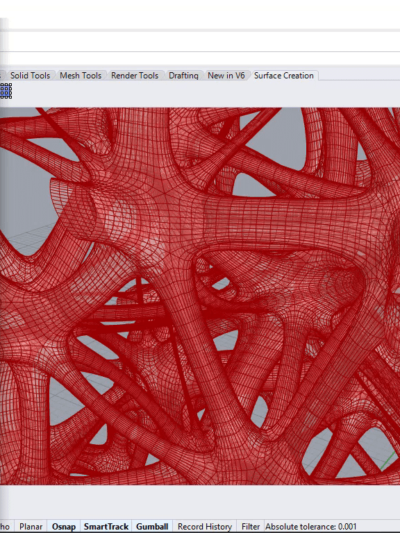 3d Voronoi Parametric Facade Design Grasshopper Rhino Files Download product image (3)