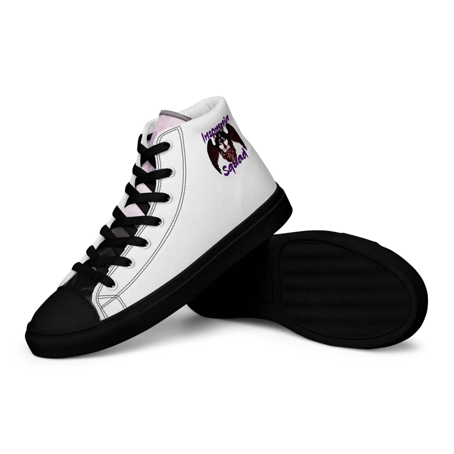 Men's White Insomnia Squad Canvas Hi-Tops product image (12)