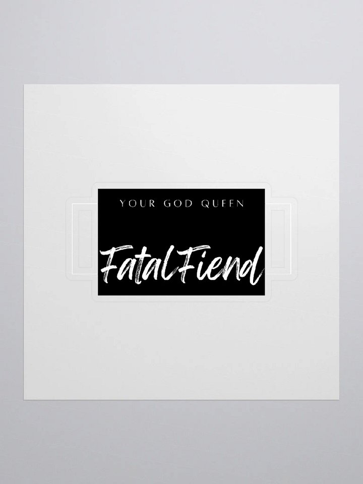 Your God queen Fatal Fiend - Stickers product image (1)