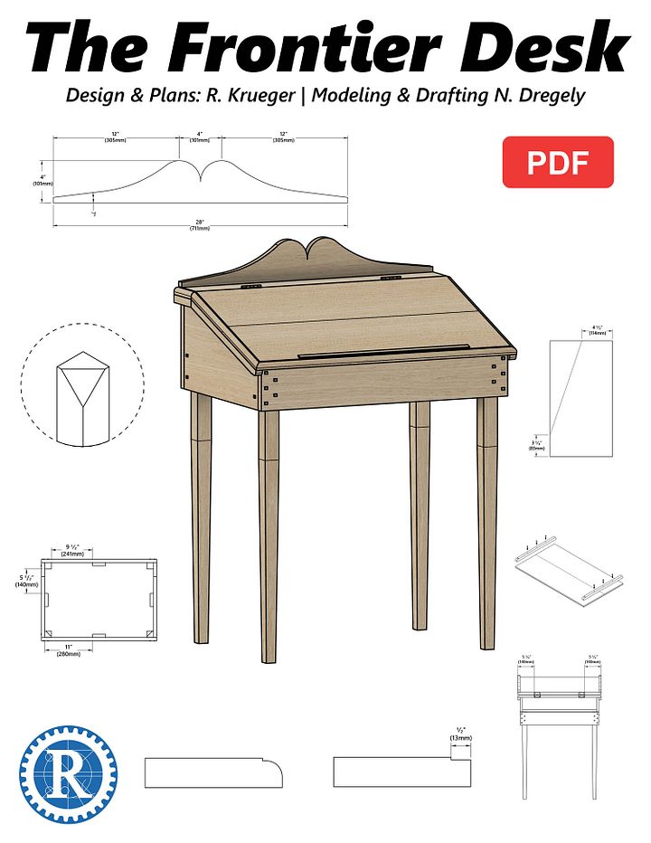 Plans: The Frontier Desk product image (1)