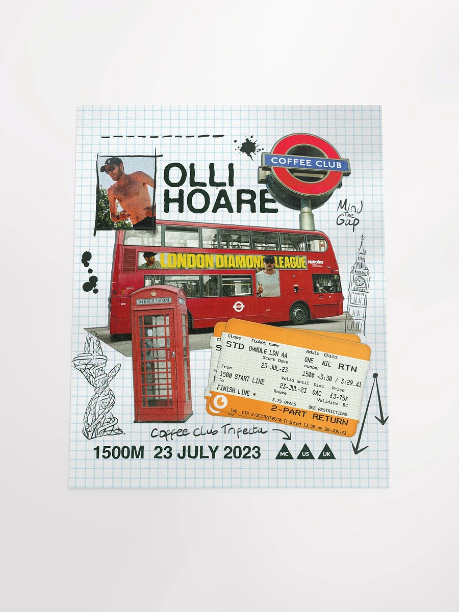 Olli's Diamond League London Poster product image (4)