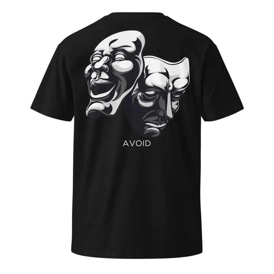 AVOID Dual Mask Unisex Premium T-Shirt product image (2)