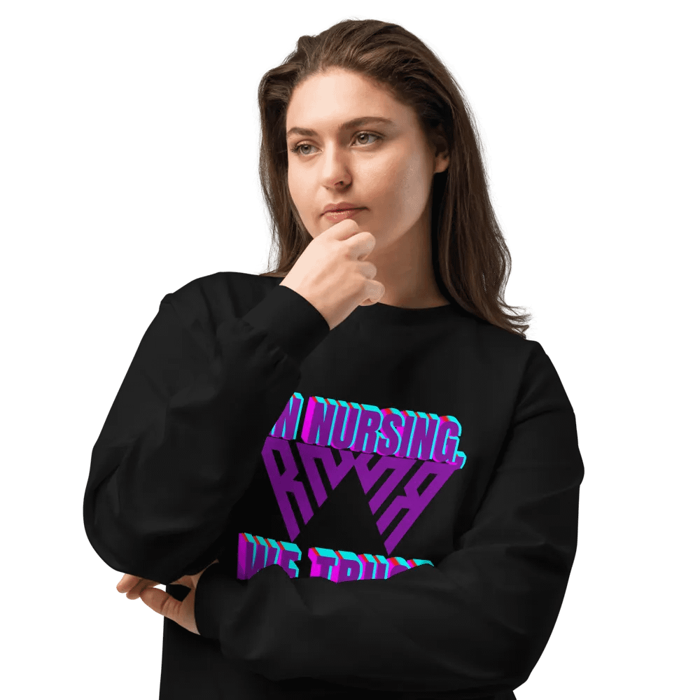 Trust in Nursing Glitch Long Sleeve product image (10)
