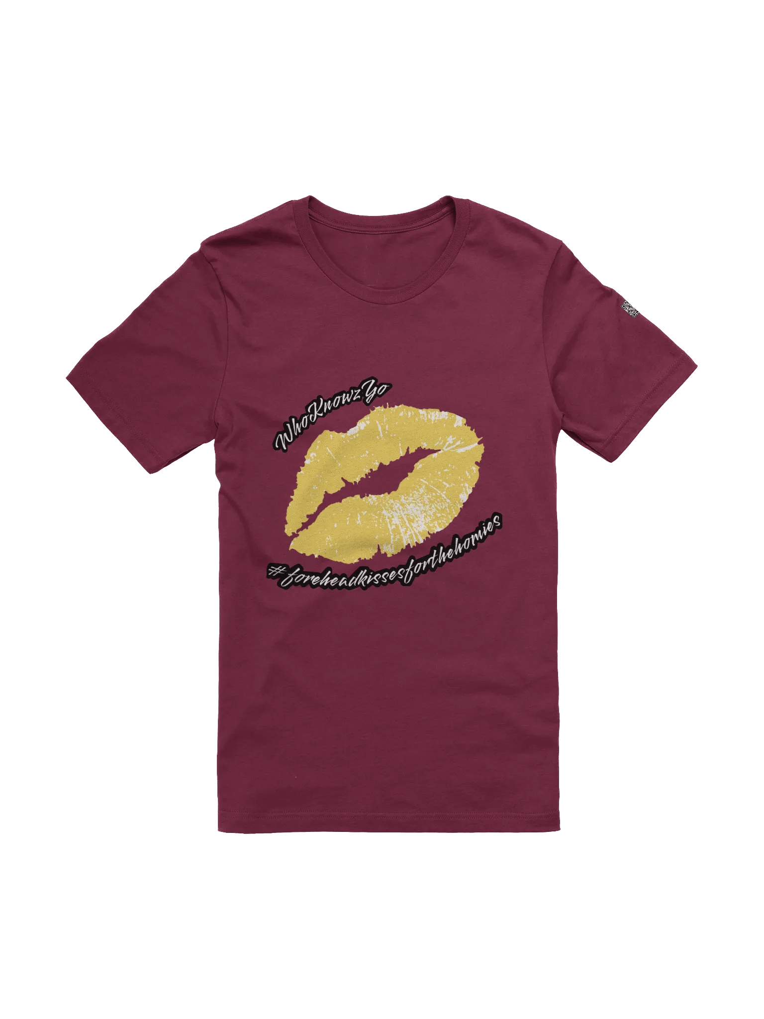 #foreheadkissesforthehomies unisex tee (yellow) (S-5XL) product image (1)