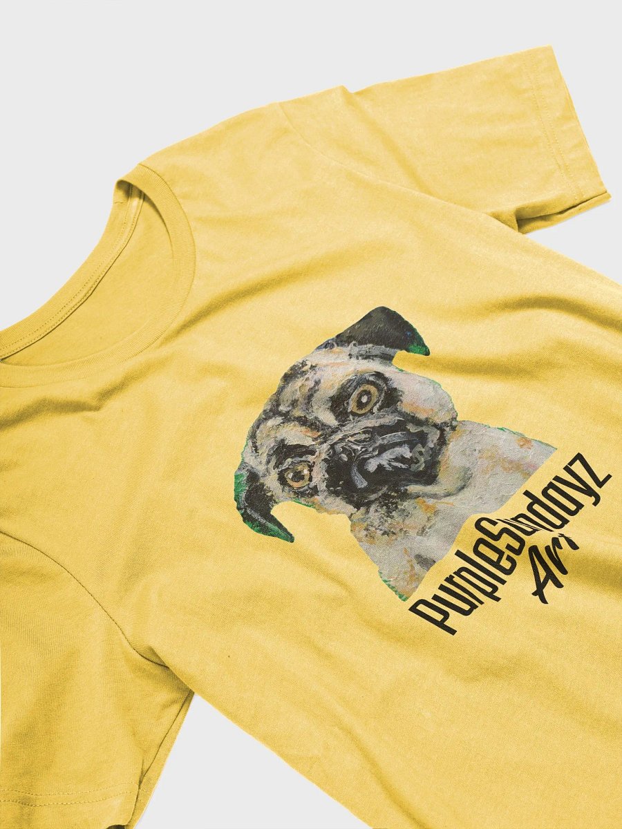 Cute Sad Pug Soft Cotton Tee product image (3)