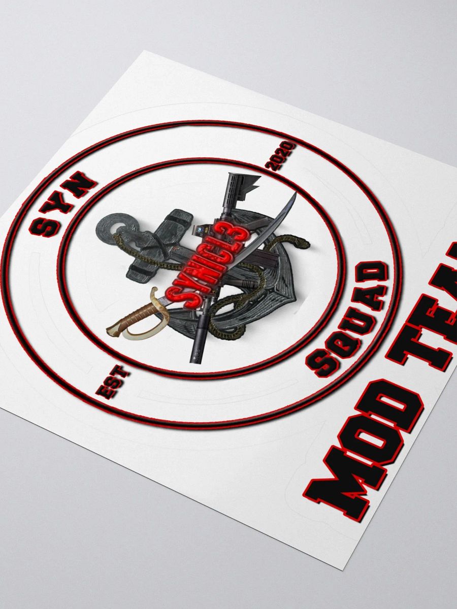 Mod Team Logo Sticker product image (8)