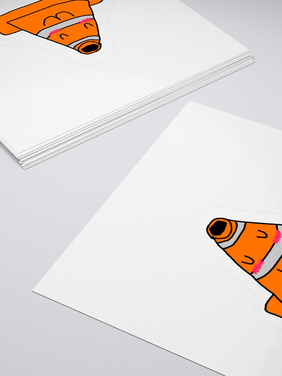 uwu cone sticker product image (4)