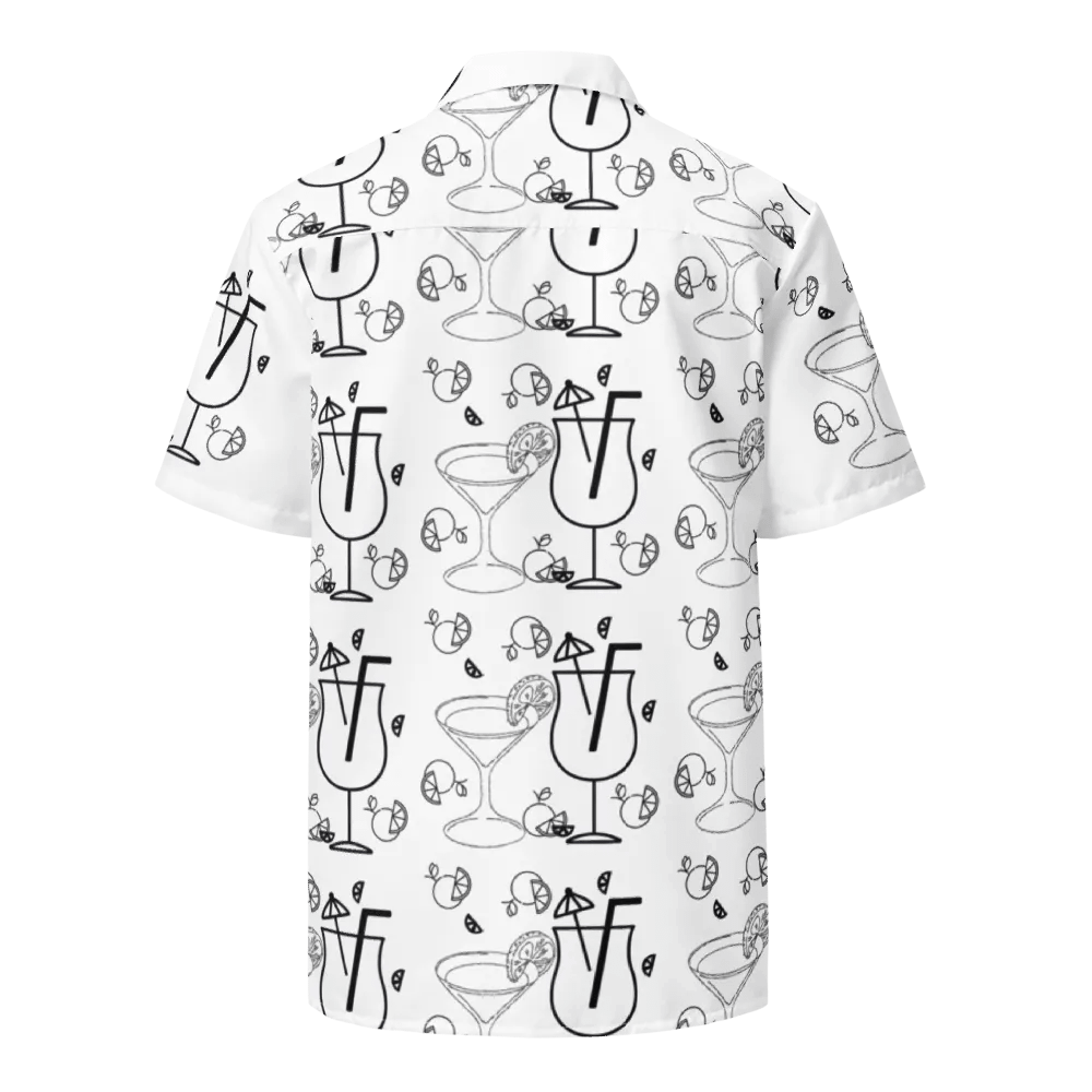 Hawaiian Style Shirt, Happy Hour, Button Up product image (3)