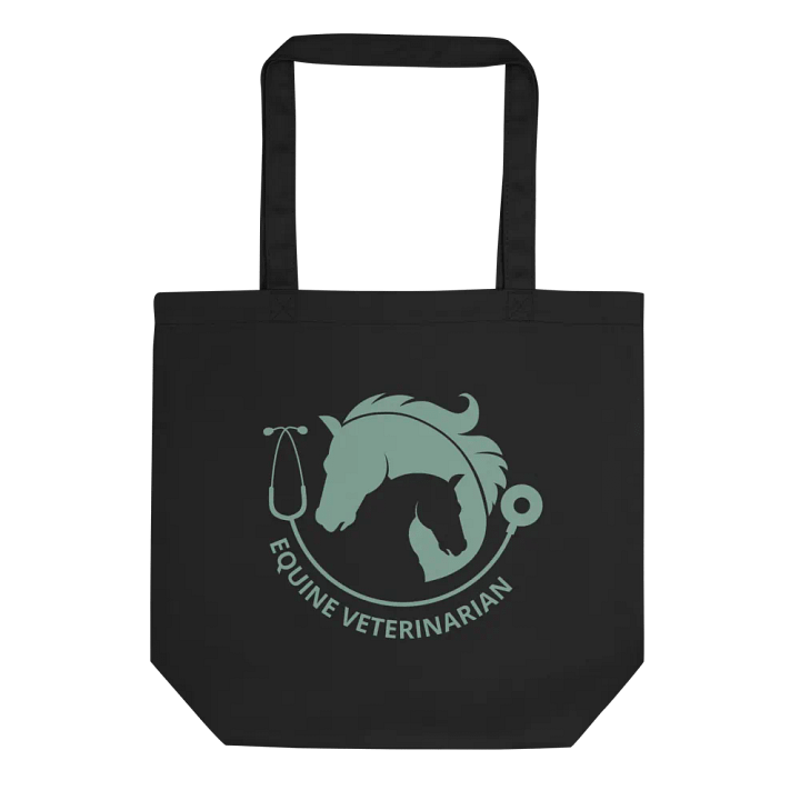 "Equine Veterinarian" black bag (medium size) product image (1)