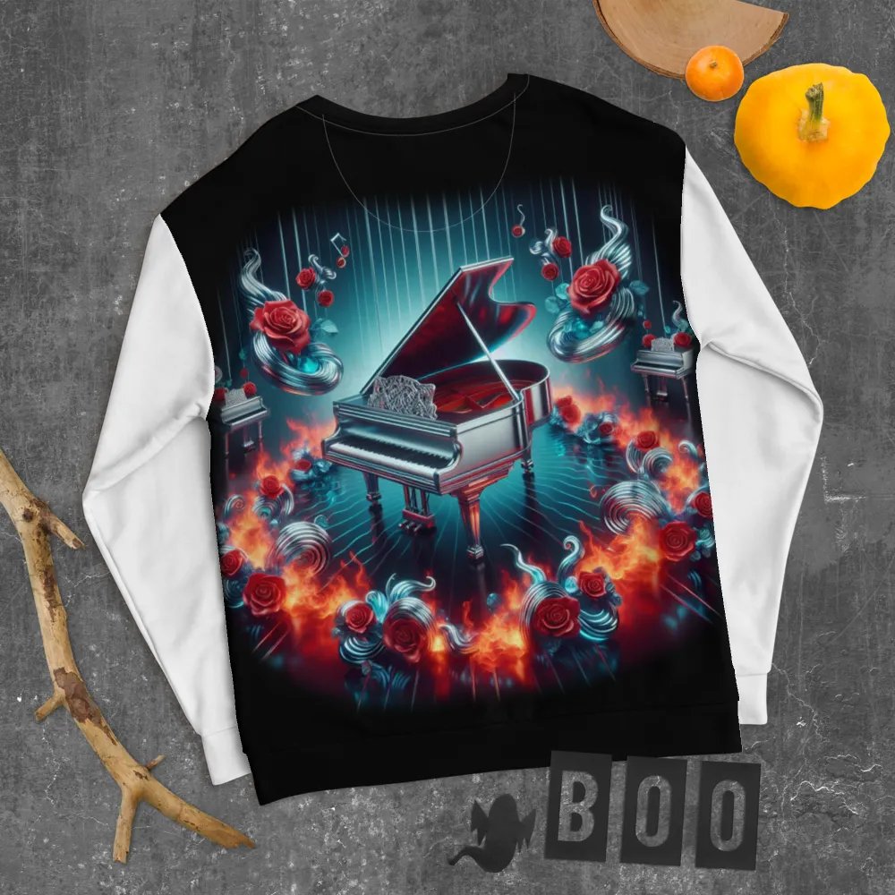 Fantasy Sonata Piano - Unisex Sweatshirt #23 product image (8)