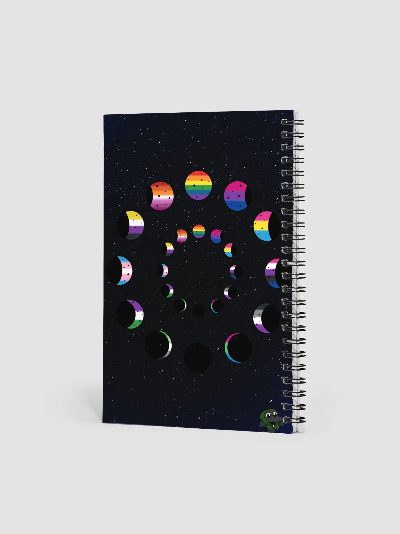 Pride Moon Phases Notebook product image (2)