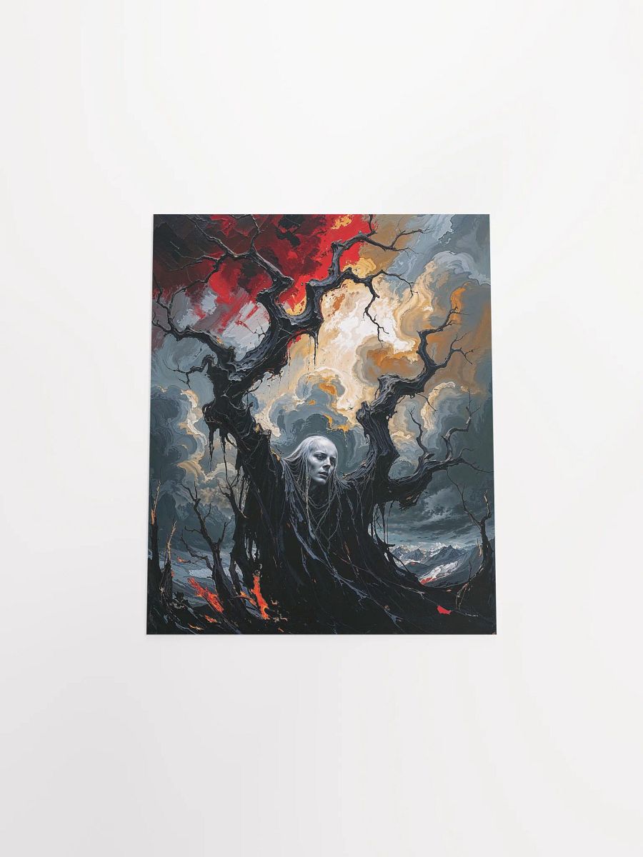 Ashen Bloom Matte Poster product image (32)