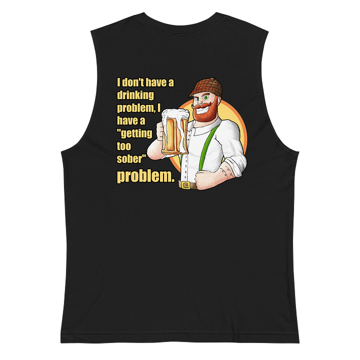 Beer Lad 2 muscle tank back product image (2)