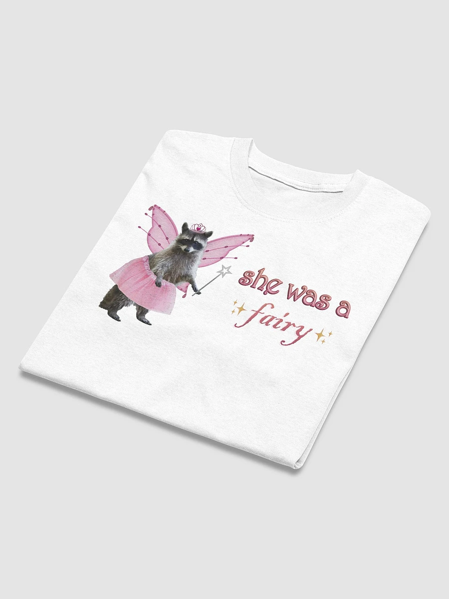 She was a fairy - raccoon T-shirt (variant) product image (4)