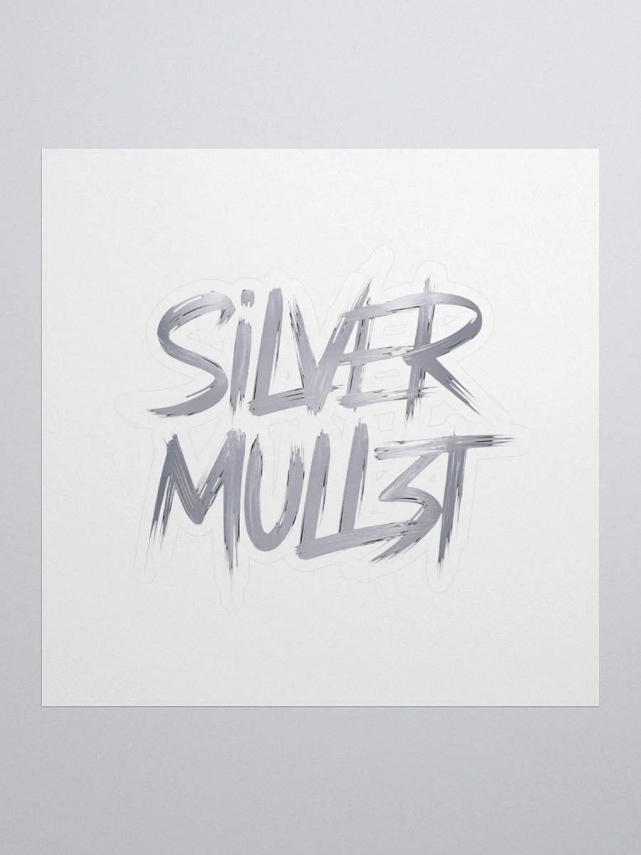SILVER MULL3T PAINT STICKERS product image (1)