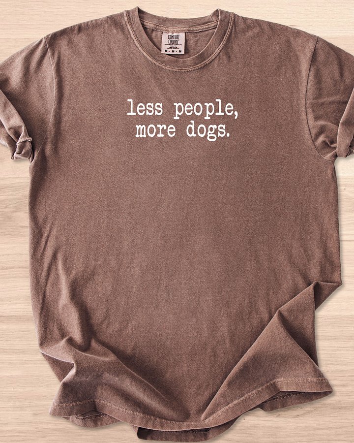 Less People More Dogs Tee product image (5)