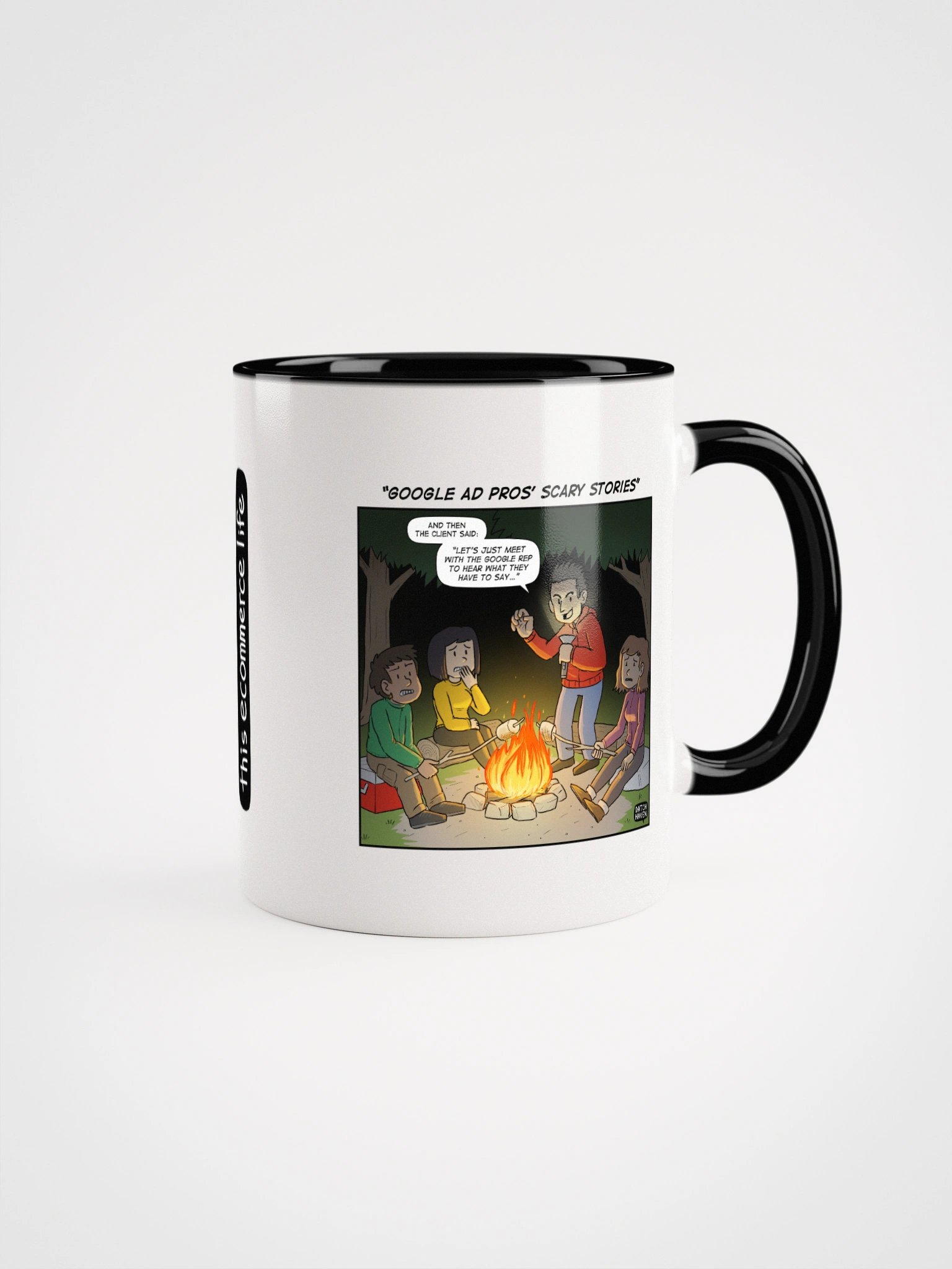 "Google Ad pros' scary stories" mug product image (2)